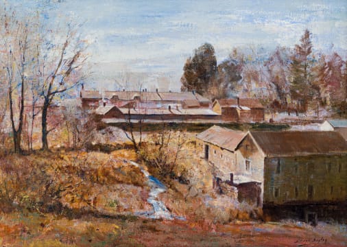 Errol Boyley; Landscape with Houses