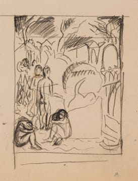 Alexis Preller; Figures by Tombs
