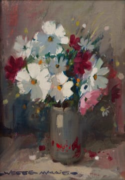 Wessel Marais; Cosmos in a Vase