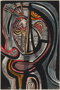 Cecil Skotnes; Abstract Face