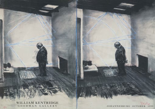 William Kentridge; William Kentridge Goodman Gallery, poster