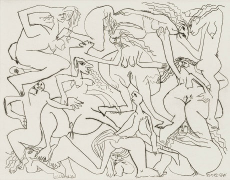 Walter Battiss; Orgy