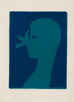 Walter Battiss; Boy & Bird