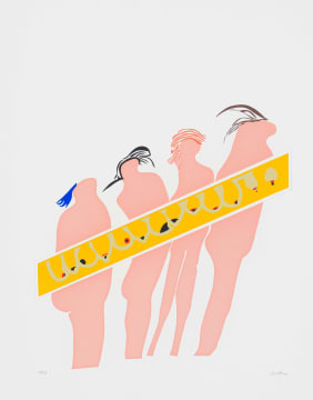 Walter Battiss; Four Excessive Females