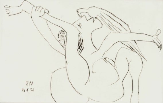 Walter Battiss; Nude