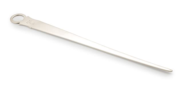 An Irish George III silver meat skewer, John Power, Dublin, 1803