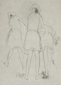 Jean Jansem; Three Figures