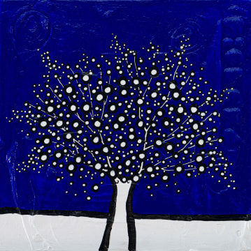Richard Scott; My Ultramarine Blue Tree, My Trees Series