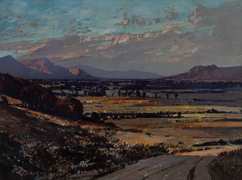 Robert Gwelo Goodman; Landscape with Vineyards
