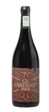 GS; Cabernet; 1968; 1 (1 x 1); 750ml