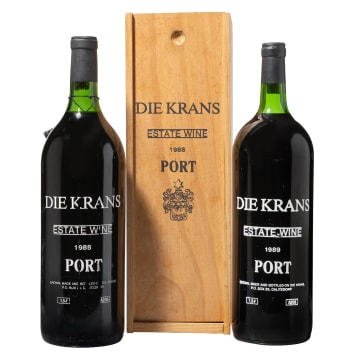 De Krans; Vintage Reserve; 1988 & 1989; 2 (1 x 2); 1500ml