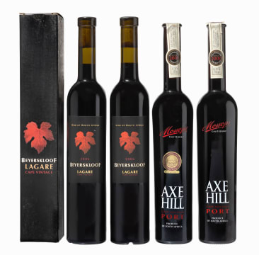 Cape Fortified Collection; Axe Hill, Beyerskloof; 2000, 2006; 4 (2 x 2); 500ml