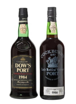 Port Collection; Cockburn's, Dow's; 1984, 1986; 2 (1 x 2); 750ml