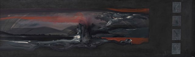 Judith Mason; Landscape with Volcano