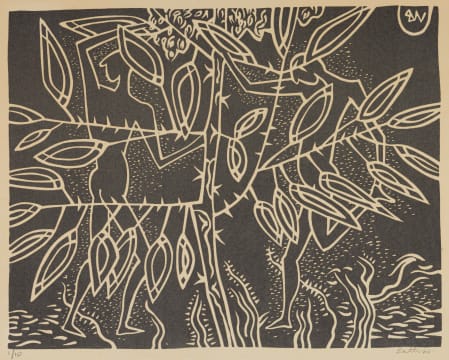 Walter Battiss; Boys Collecting Wild Fruits