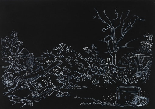 Walter Battiss; Botswana Garden