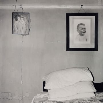 Roger Ballen; Bedroom, Bethulie, from the Dorps, 1983-5 series