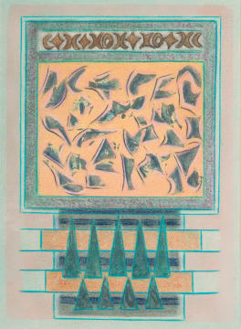 Bettie Cilliers-Barnard; Abstract Composition