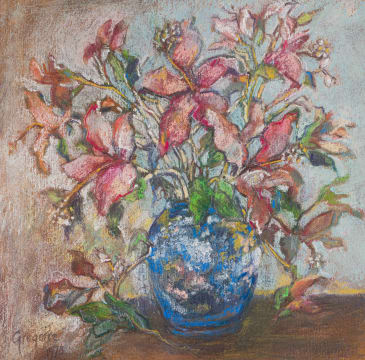 Gregoire Boonzaier; Blomme in 'n Vaas (Flowers in a Vase)