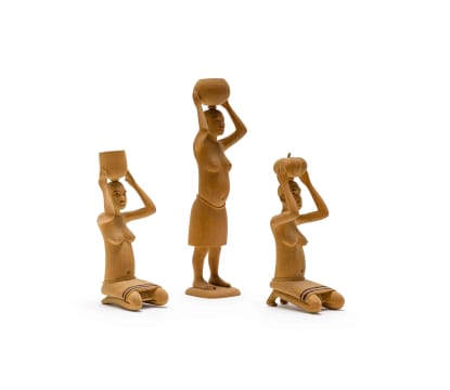 Julius Mfethe; Three Maidens, three