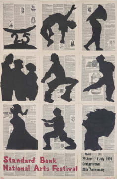 William Kentridge; Standard Bank National Arts Festival, poster