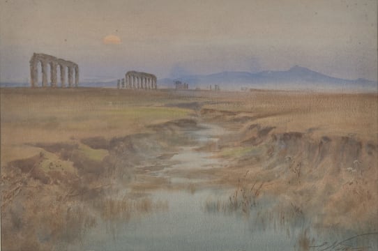 Enrico Nardi; The Campagna, Italy