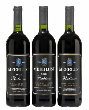 Meerlust; Rubicon; 2001; 3 (1 x 3); 750ml