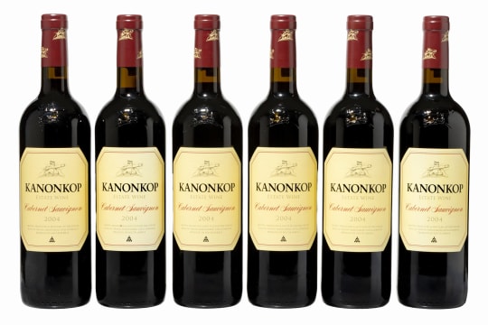 Kanonkop; Cabernet Sauvignon; 2004; 6 (1 x 6); 750ml