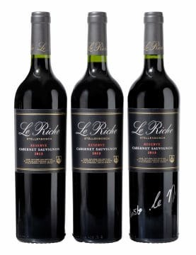 Le Riche; Reserve Cabernet Sauvignon; 2013; 3 (1 x 3); 750ml