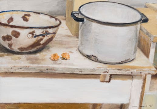 Clare Menck; Still Life with Pots