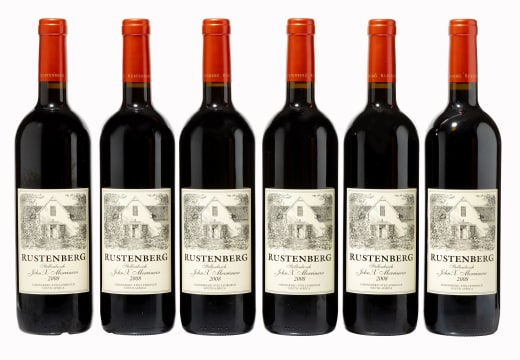 Rustenberg; John X Merriman; 2008; 6 (1 x 6); 750ml