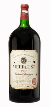 Meerlust; Cabernet Sauvignon; 1982; 1 (1 x 1); 5000ml