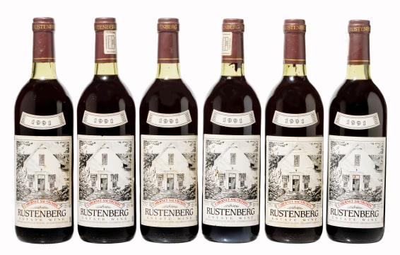 Rustenberg; Cabernet Sauvignon; 1991; 6 (1 x 6); 750ml