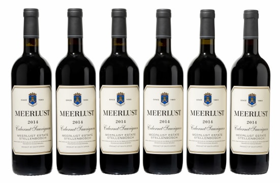 Meerlust; Cabernet Sauvignon; 2014; 6 (1 x 6); 750ml