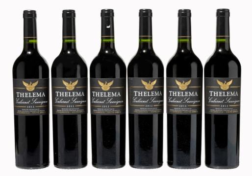 Thelema; Cabernet Sauvignon; 2012; 6 (1 x 6); 750ml
