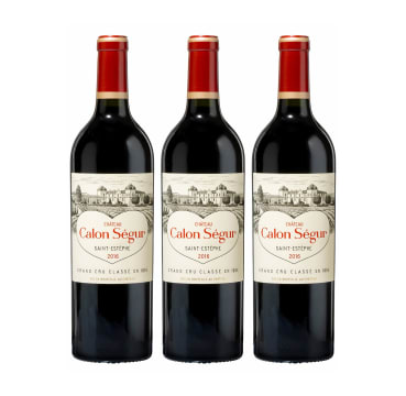 Calon Segur; Saint-Estephe; 2016; 3 (1 x 3); 750ml