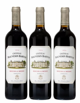 Mauvesin Barton; Moulis-en-Medoc; 2016; 3 (1 x 3); 750ml