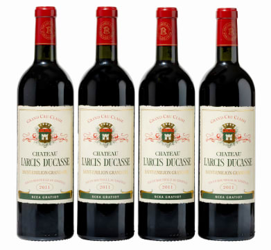 Larcis-Ducasse; Saint-Émilion; 2011; 4 (1 x 4); 750ml
