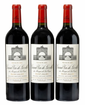 Léoville Las Cases; Saint-Julien; 2001; 3 (1 x 3); 750ml