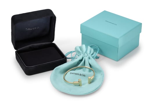 Tiffany & Co; Tiffany 'T' wire Bracelet