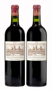 Cos d'Estournel; Saint-Estèphe; 2002; 2 (1 x 2); 750ml