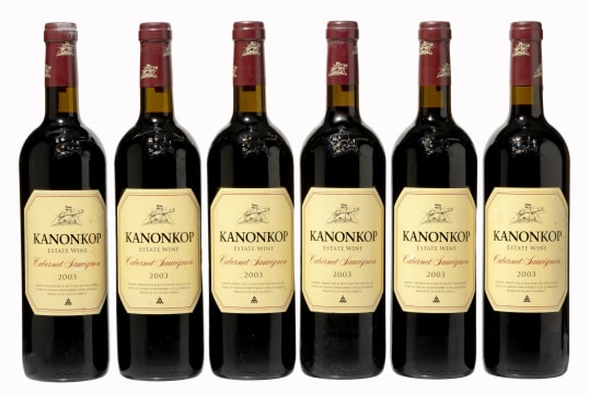 Kanonkop; Cabernet Sauvignon; 2003; 6 (1 x 6); 750ml
