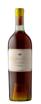 d'Yquem; Sauternes; 1919; 1 (1 x 1); 750ml