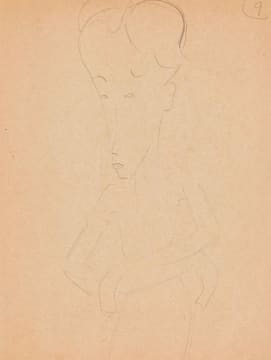 Alexis Preller; Watussi Man, sketch