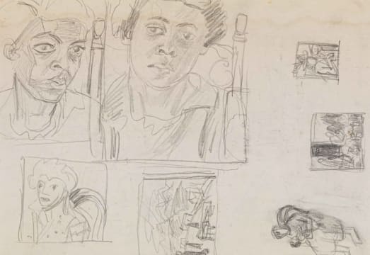 Maggie Laubser; Portrait Studies