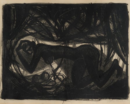 Maurice van Essche; Reclining Nude