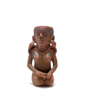 Noria Mabasa; Kneeling Nude Vessel