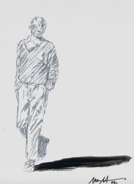 Nelson Makamo; Walking Man