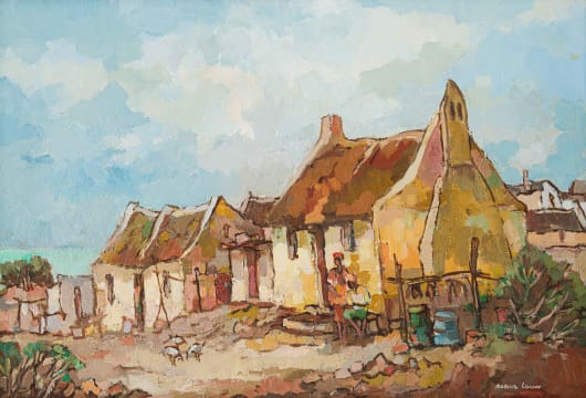 Kobus Louw; Visser Huisies (Fishermen's Cottages)