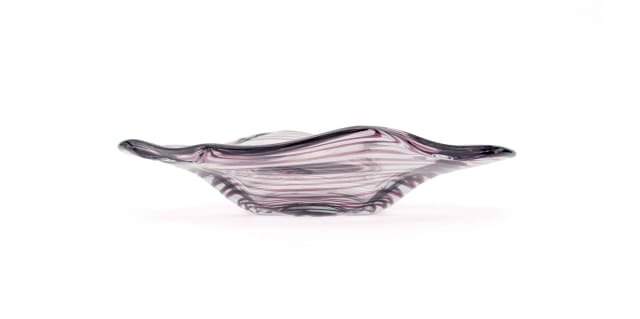 Tapio Wirkkala; Swirl glass dish